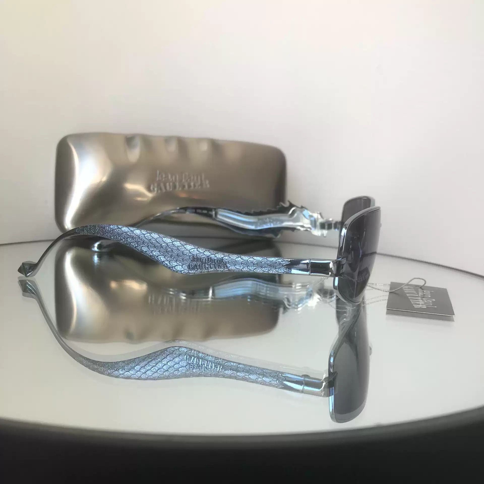 Jean Paul Gaultier Gianpaul Gautier Gautier Gooseprint Dark Glass-2505 Size ONE SIZE - 5 Thumbnail