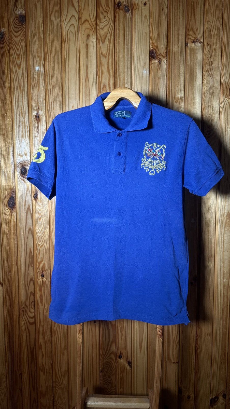 Polo Ralph Lauren Polo Ralph Lauren Y2KTriple Pony Horse Embroidered Shirt Size US XL / EU 56 / 4 - 3 Thumbnail