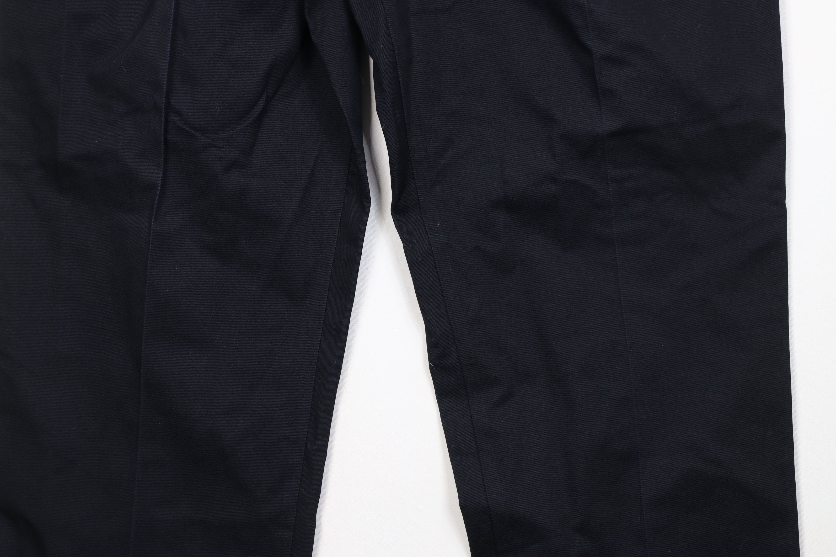 Lands' End Vintage Lands End Cotton Wide Leg Chino Pants Blue Size US 38 / EU 54 - 4 Thumbnail
