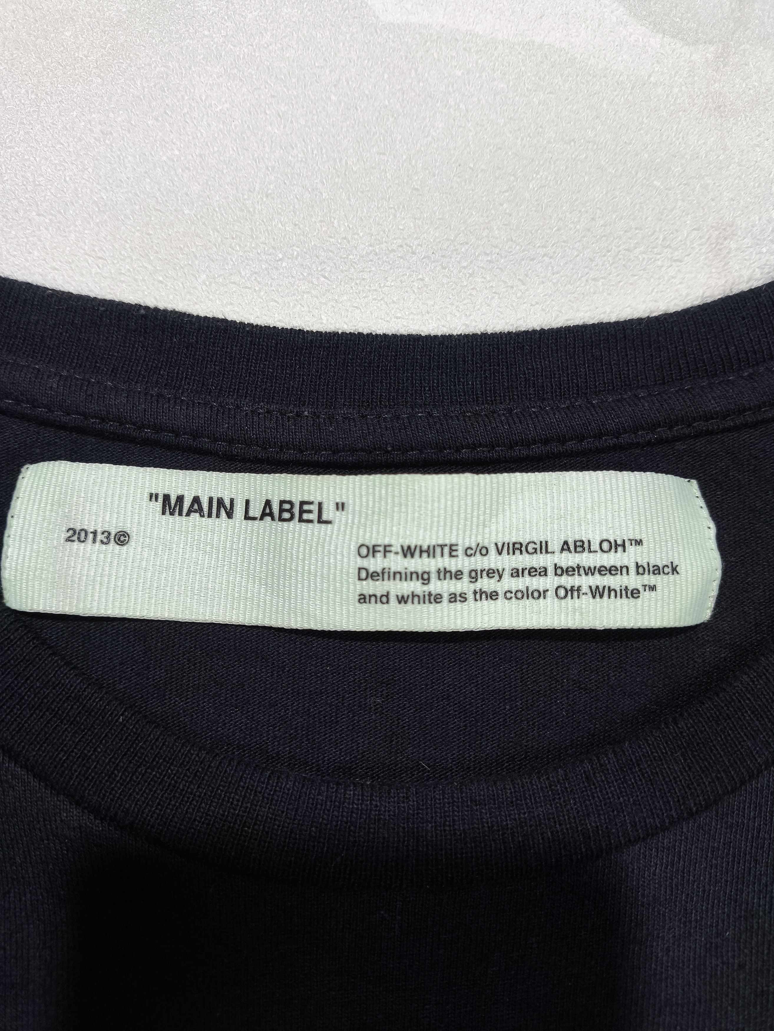 Off-White Off white outlines Markers tee's Size US XS / EU 42 / 0 - 5 Thumbnail