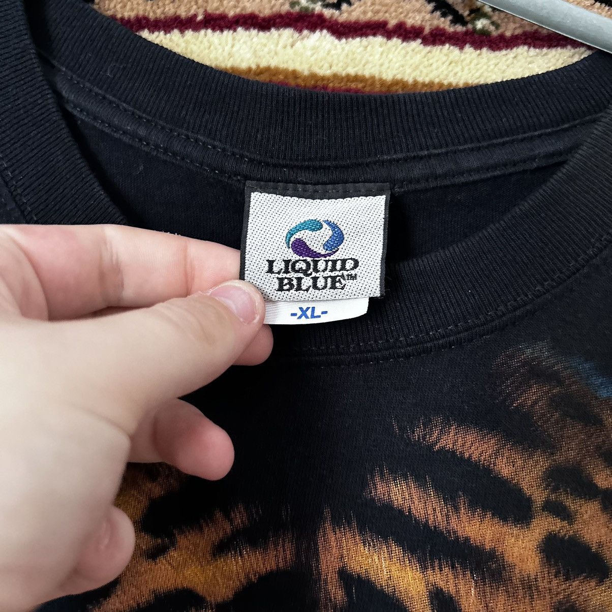 Liquid Blue × Vintage Liquid Blue 1998 VTG Tiger Full Print AOP Vintage tshirt Size US XL / EU 56 / 4 - 13 Thumbnail