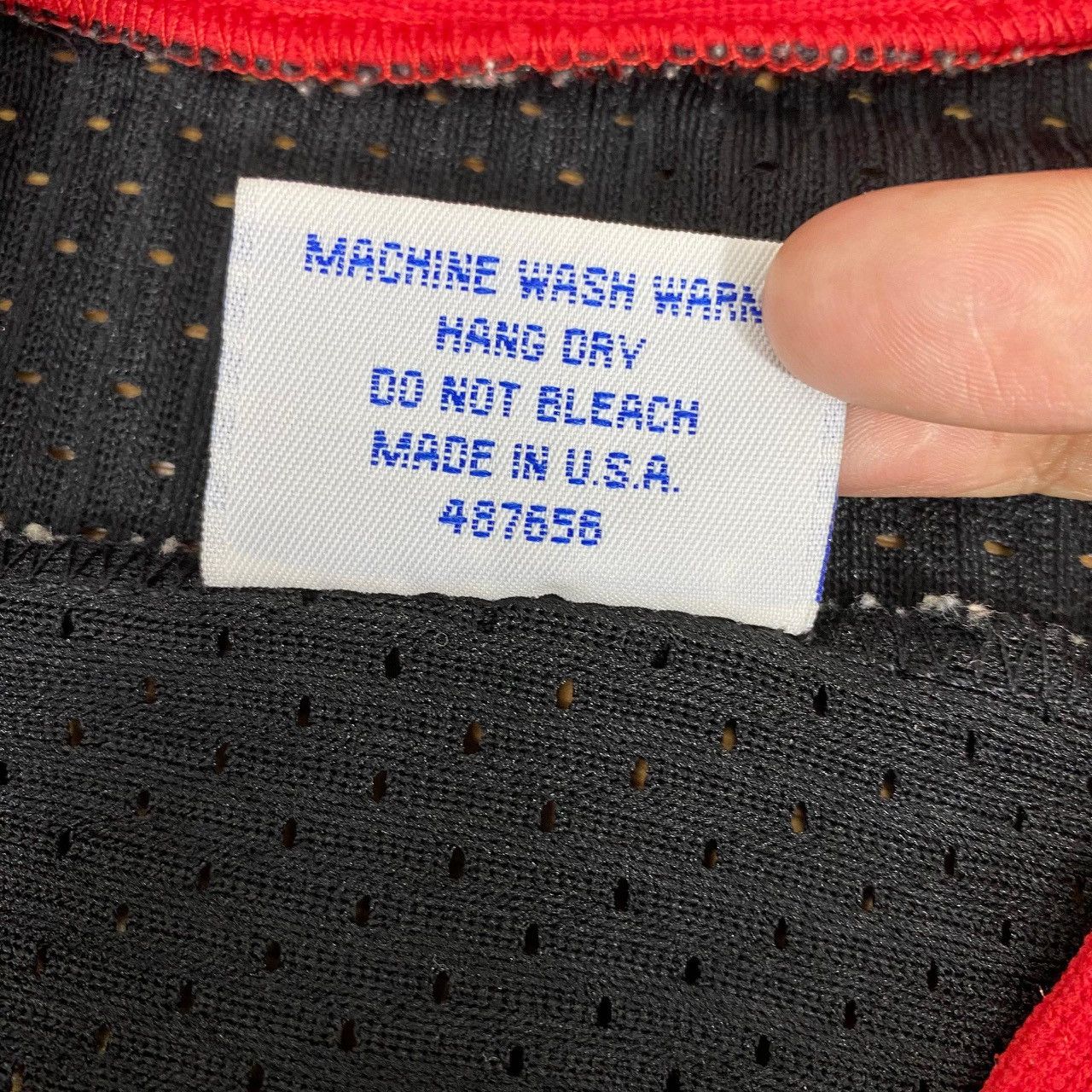 Vintage Vintage 80s Ice Hockey Jersey Athletic Sewing Tag Size US XL / EU 56 / 4 - 5 Thumbnail