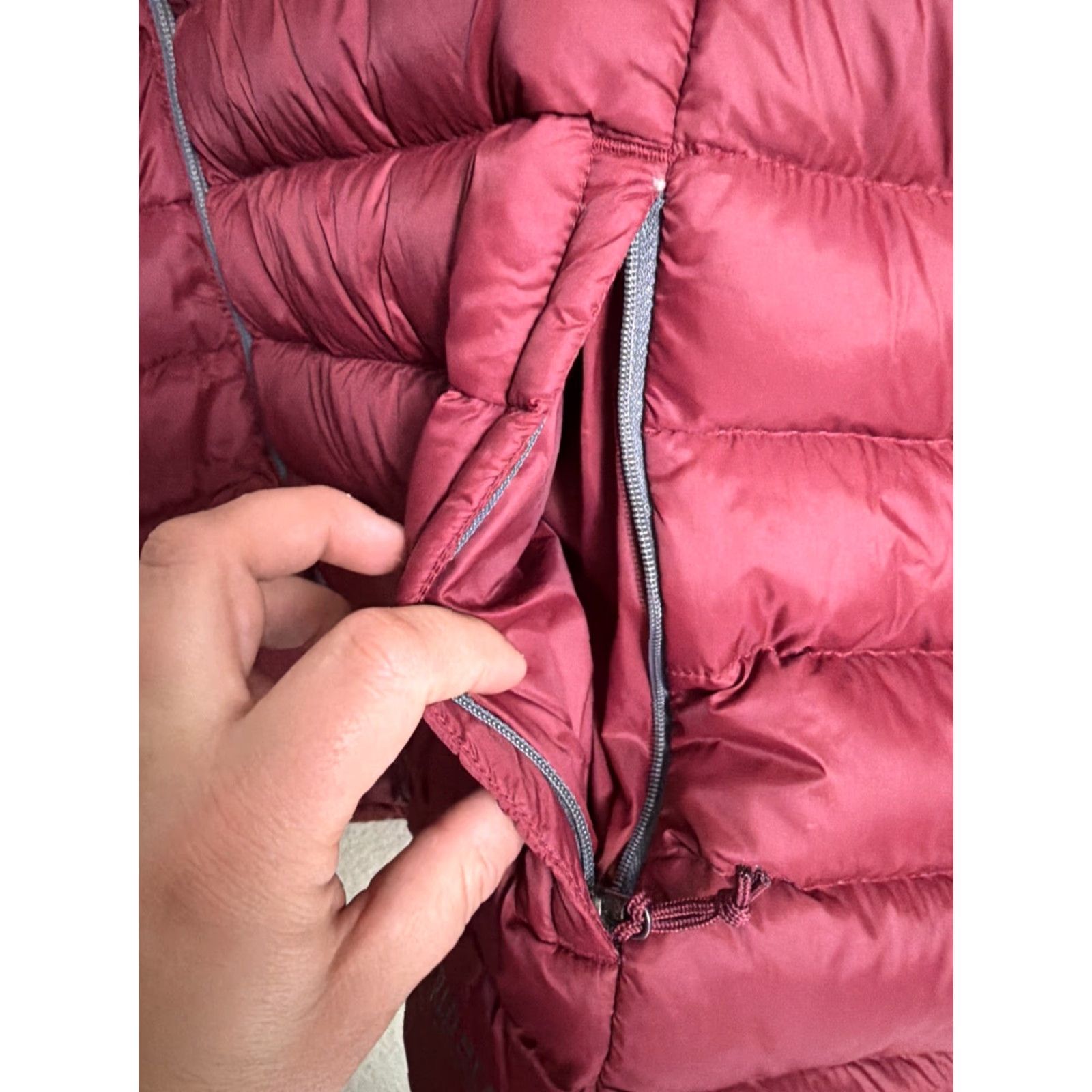 Vintage RedHead Jacket Mens XL Red Full Zip Puffer Down Nylon Shell - Maroon Shell - Men - XL - Red - Puffer Jacket Size US XL / EU 56 / 4 - 7 Thumbnail