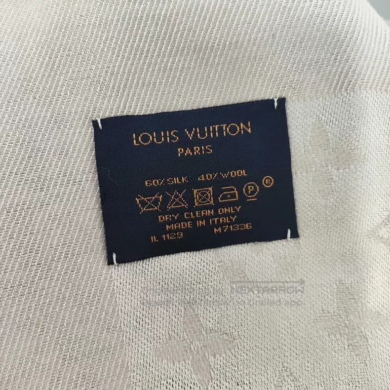 Louis Vuitton Louis Vuitton Blended scarf Size ONE SIZE - 3 Thumbnail