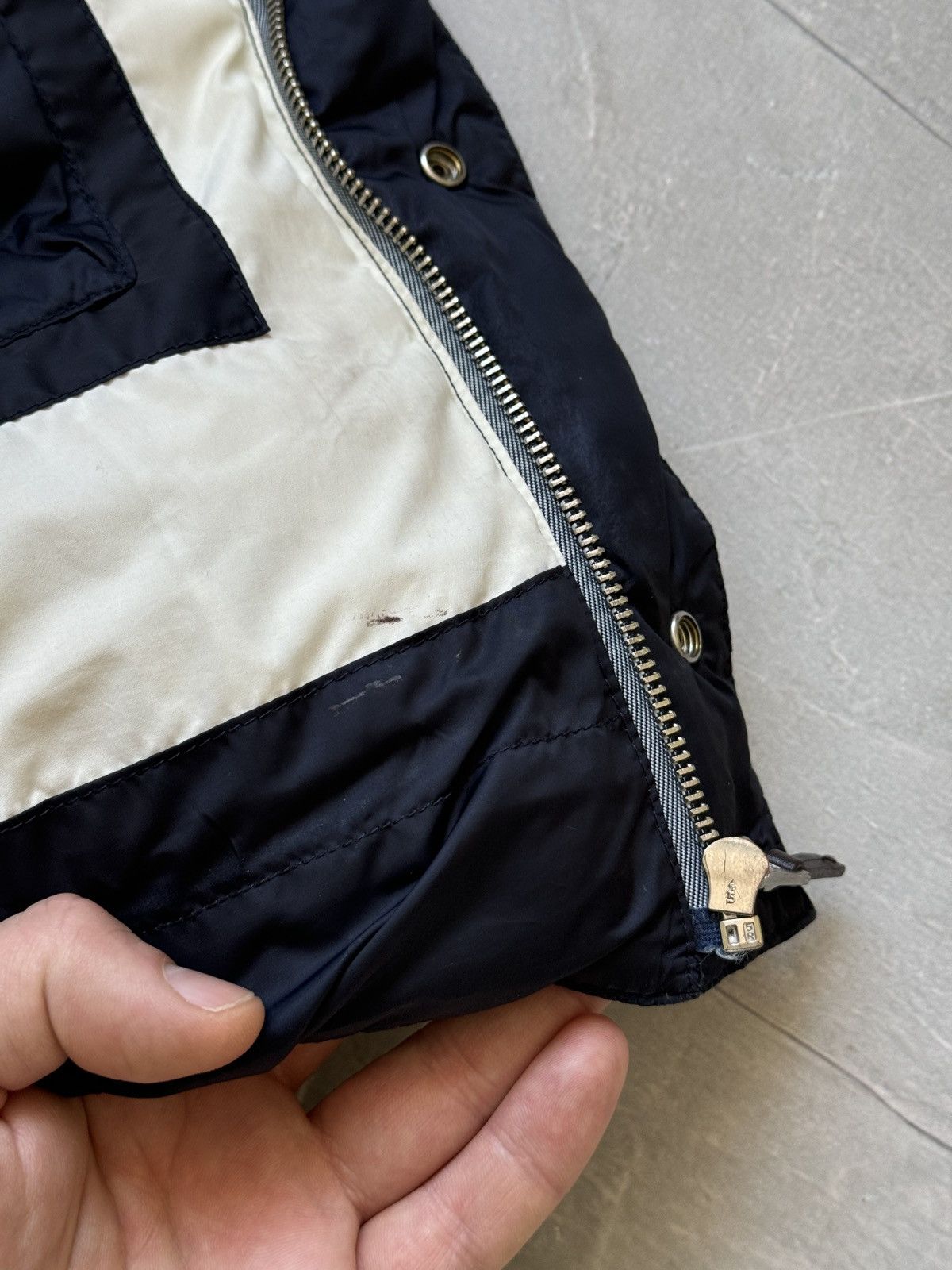 Hackett Hackett London Nylon Down Puffer Vest Navy Inner Hood Size US M / EU 48-50 / 2 - 13 Thumbnail