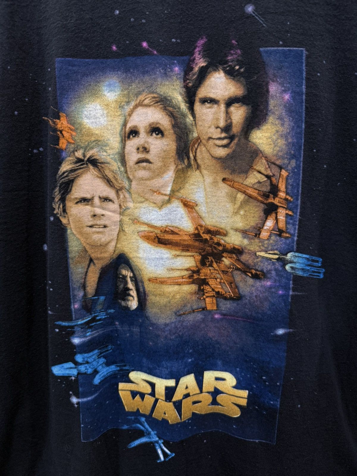 Other Vintage 90s Star Wars T-Shirt Size US XL / EU 56 / 4 - 6 Thumbnail
