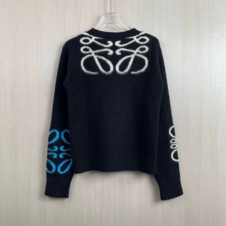 Loewe Loewe Wool Cardigan with Colorful Patterns Size US XS / EU 42 / 0 - 3 Thumbnail