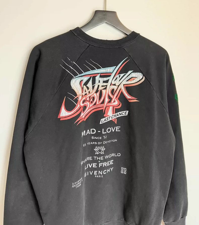Givenchy Givenchy Distressed Destructed Hoodie Size US M / EU 48-50 / 2 - 5 Thumbnail