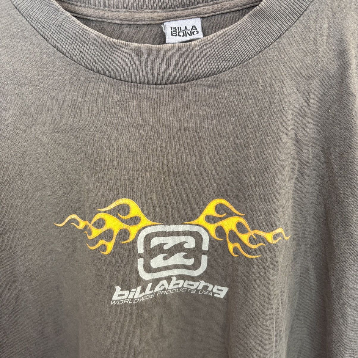 Billabong Vintage Billabong Flame Long sleeve surf shirt Size US M / EU 48-50 / 2 - 3 Thumbnail