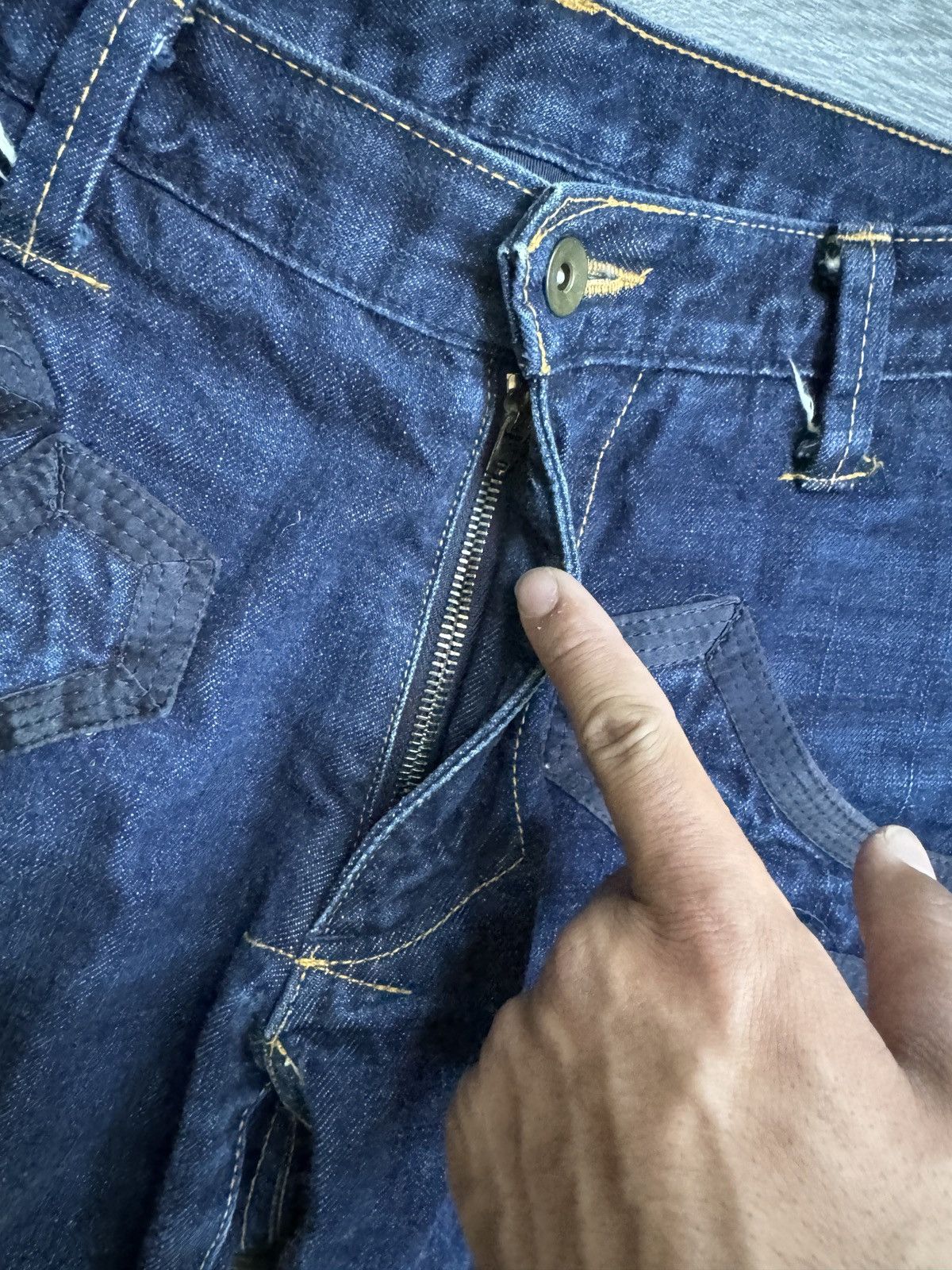 Number (N)ine Number (n)ine pocket patch 2009 denim Size US 30 / EU 46 - 10 Thumbnail