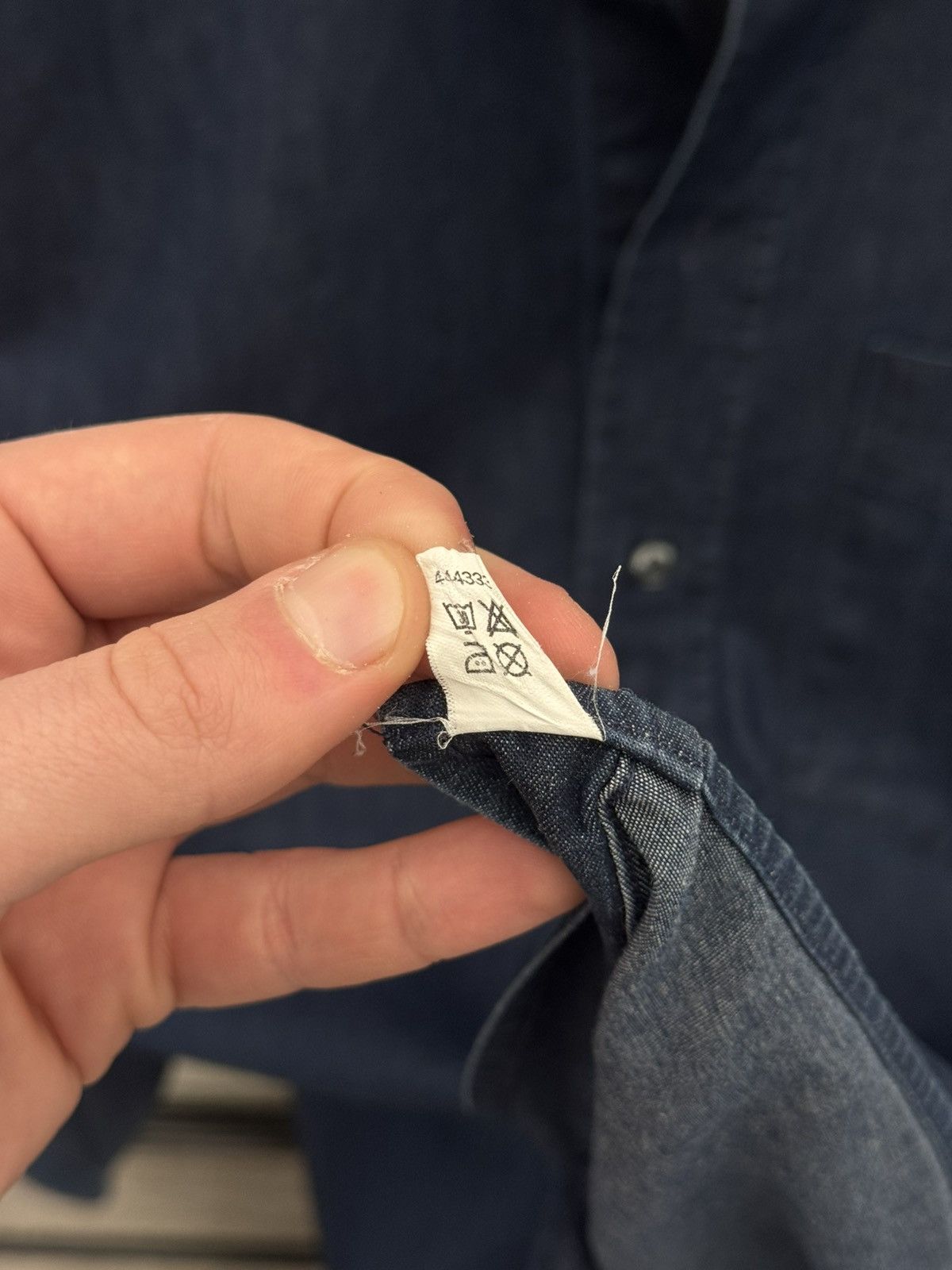 Burberry Vintage Blue Shirt Burberry Size US L / EU 52-54 / 3 - 8 Thumbnail