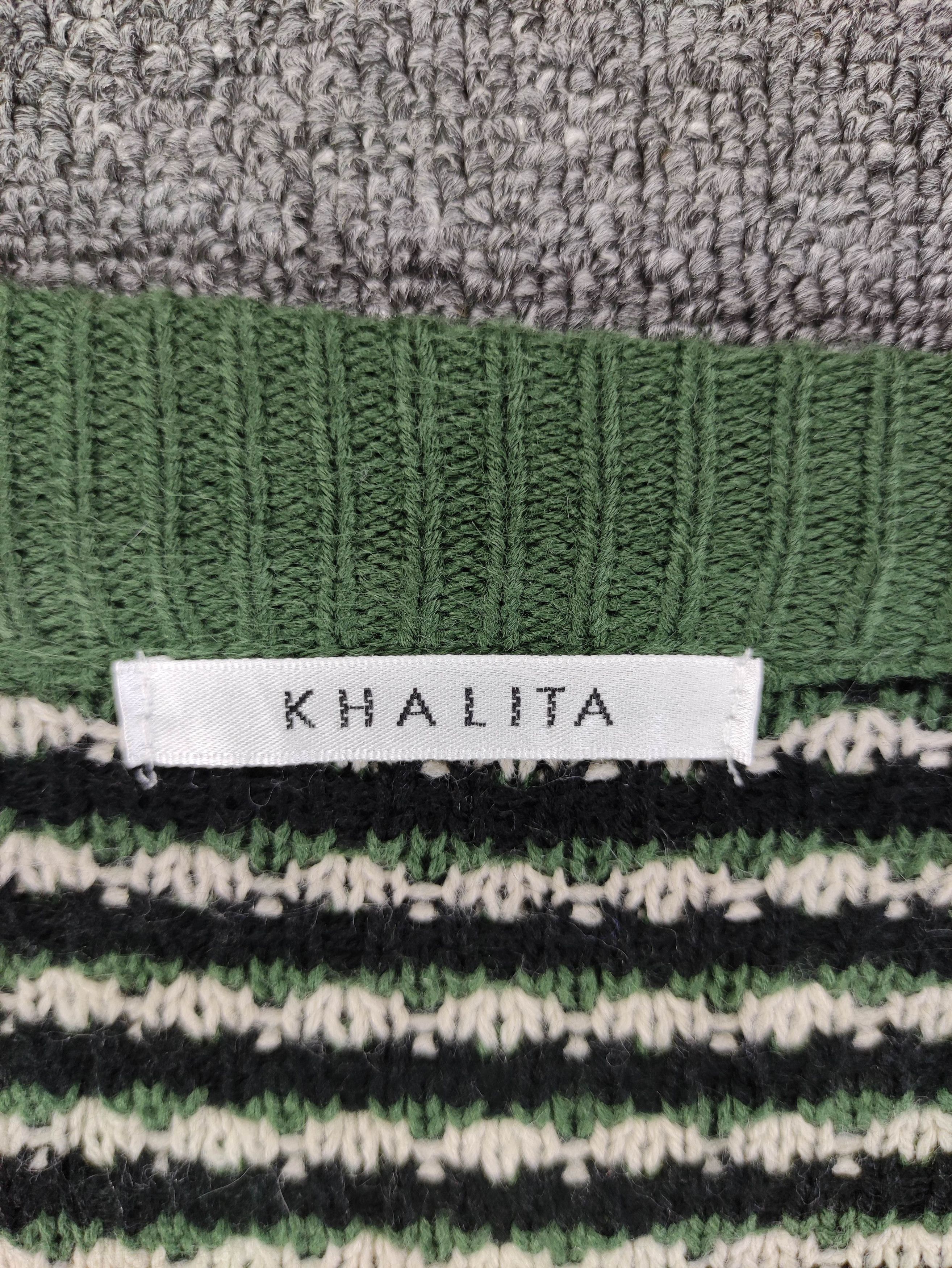 Aran Isles Knitwear Vintage Khalita Cardigan Knit Sweater Wool Size L / US 10 / IT 46 - 2 Thumbnail