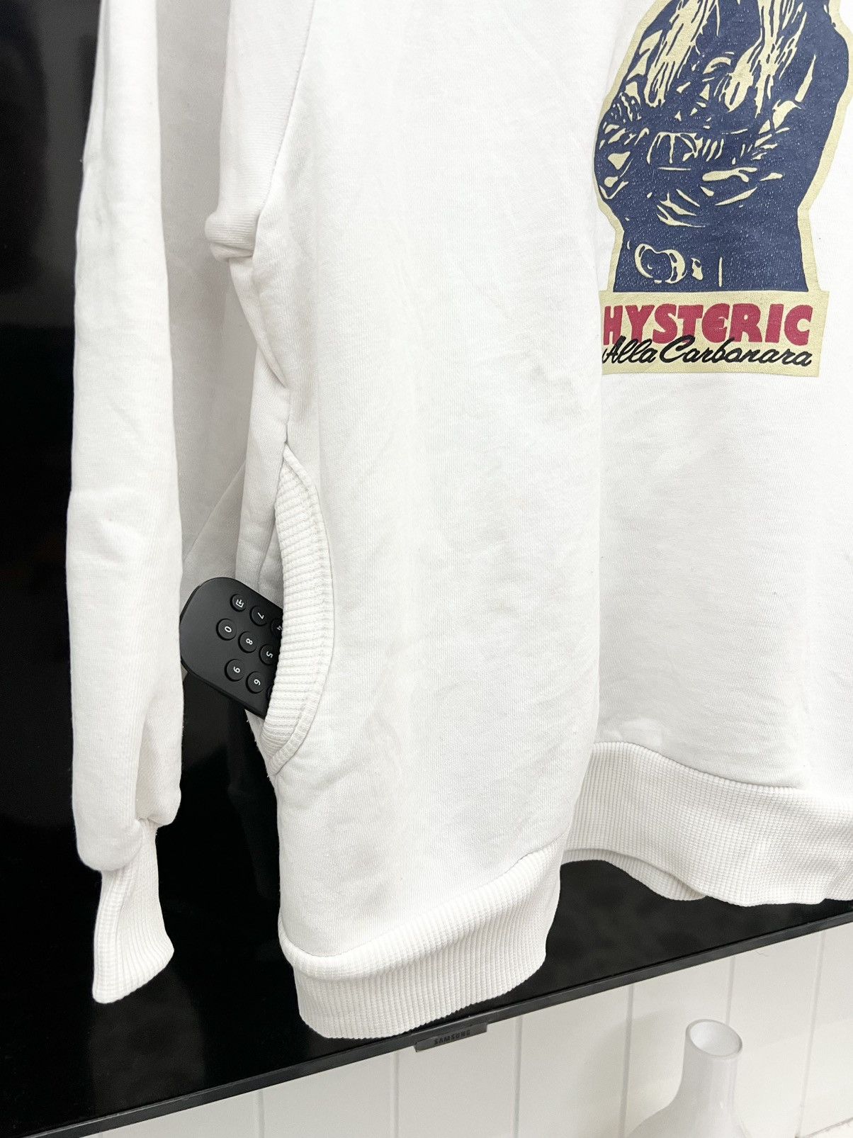 Hysteric Glamour VINTAGE HYSTERIC GLAMOUR ALLA CARBONARA SWEATSHIRT & HOODIE Size US M / EU 48-50 / 2 - 6 Thumbnail