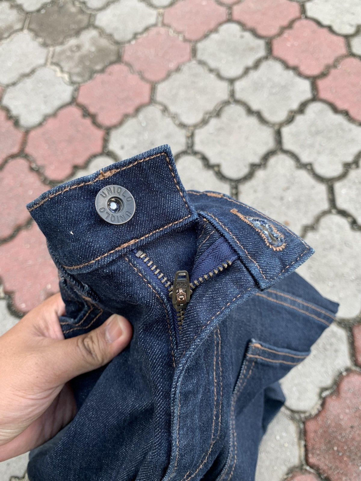 Japanese Brand × Uniqlo Steals! Uniqlo Flare Jeans Denim Japanese Brand Size 27" / US 4 / IT 40 - 12 Thumbnail