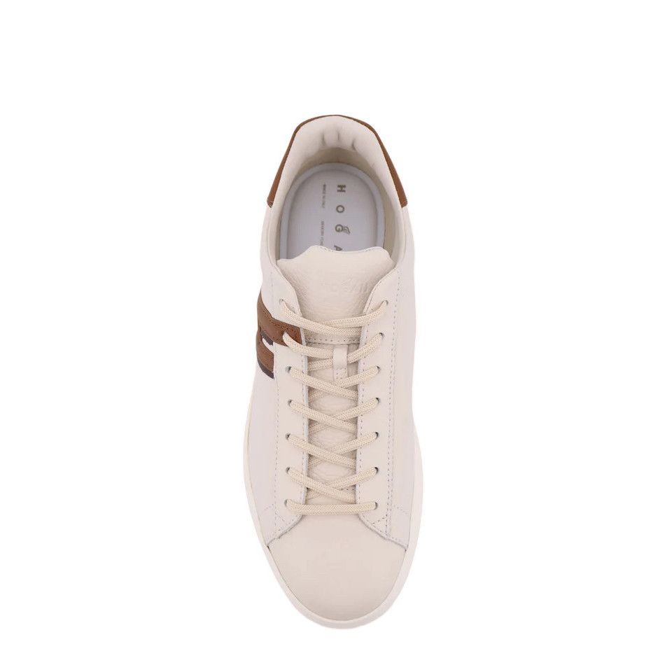 HOGAN White/Brown H580 sneakers New (Men's size:7;)