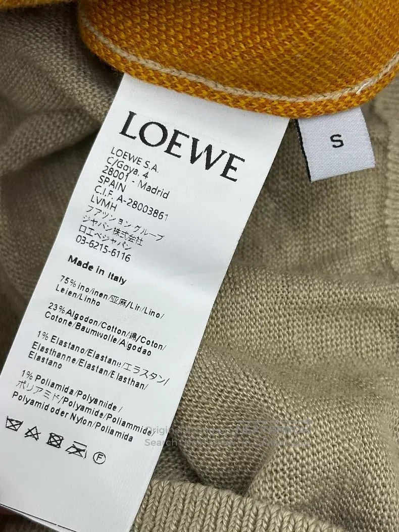 Loewe Loewe Big Letter Logo Long Sleeve Top Size S / US 4 / IT 40 - 5 Thumbnail