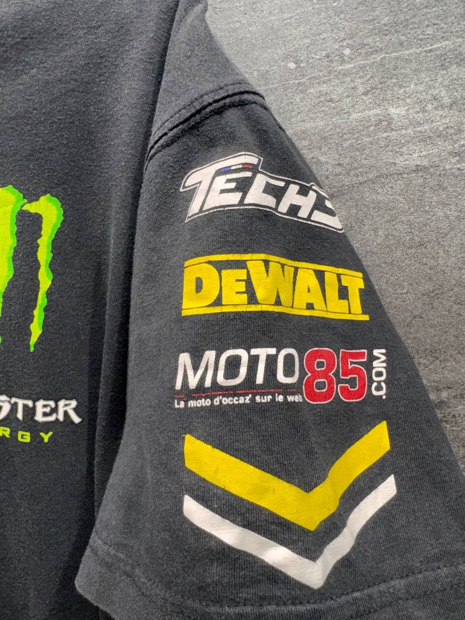 Yamaha Yamaha Tech3 MotoGP Monster Energy Moto Racing Team T-Shirt Size US XL / EU 56 / 4 - 7 Thumbnail