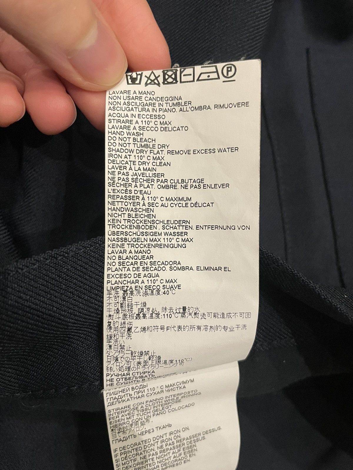 Maison Margiela Maison margiela trousers navy Size US 31 - 5 Thumbnail