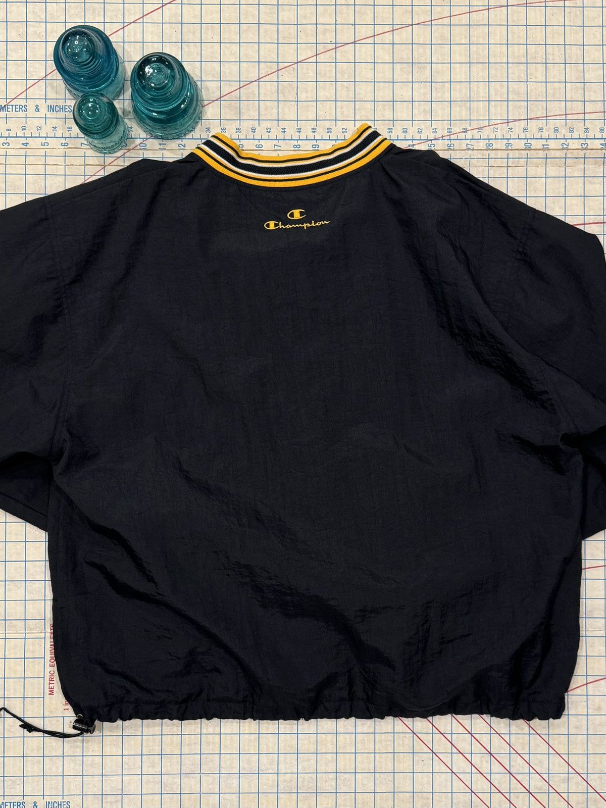 Champion Champion Pittsburg Steelers Pull Over Jacket Men Size XL Blk Size US XL / EU 56 / 4 - 11 Thumbnail