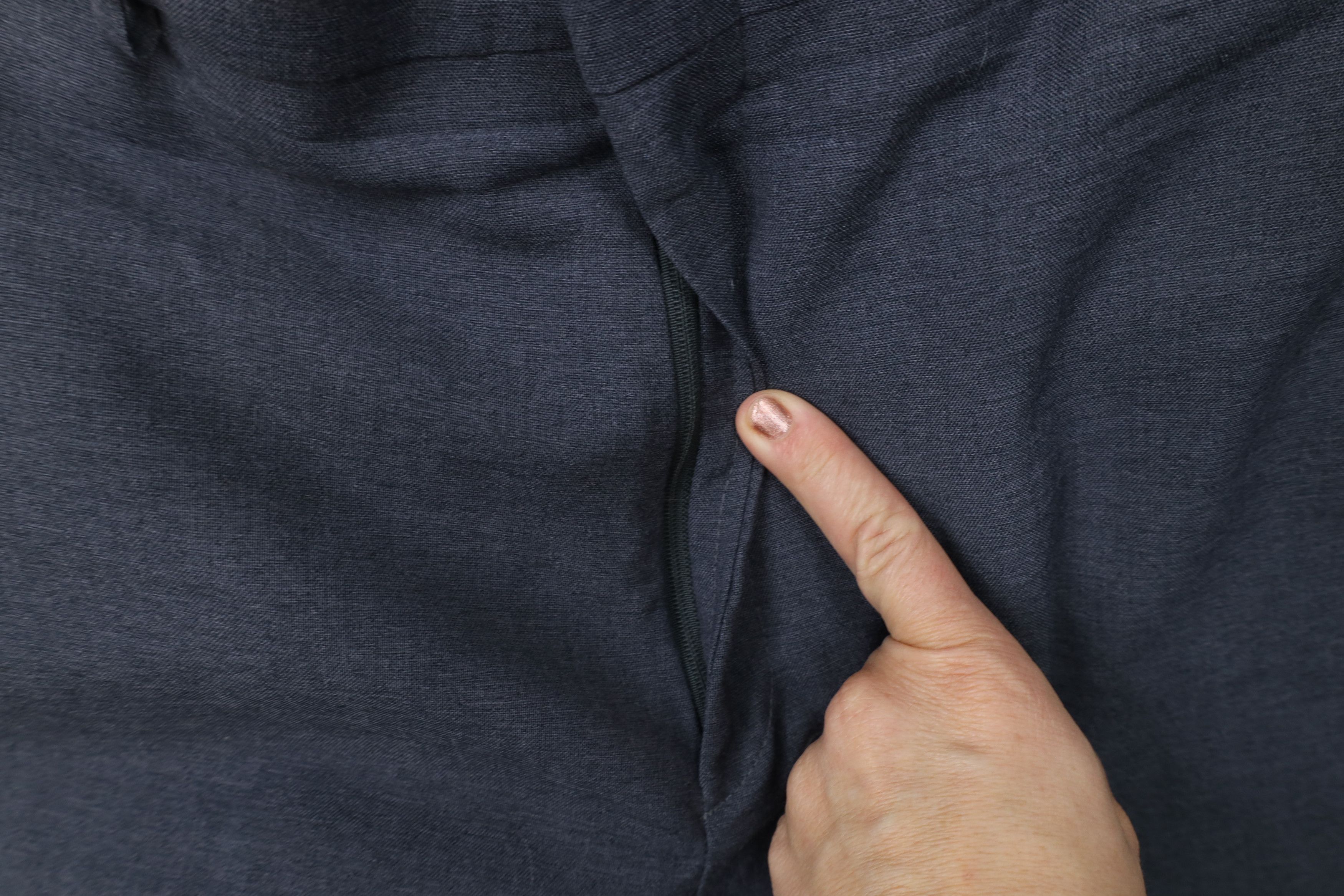 Vintage Vintage 90s Streetwear Wool Blend Knit Wide Leg Chino Pants Size US 36 / EU 52 - 7 Thumbnail