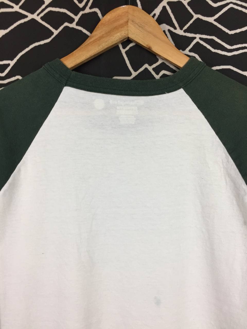 Champion Vtg Champion Authentic Raglan Baseball Tee Size S Size US S / EU 44-46 / 1 - 11 Thumbnail