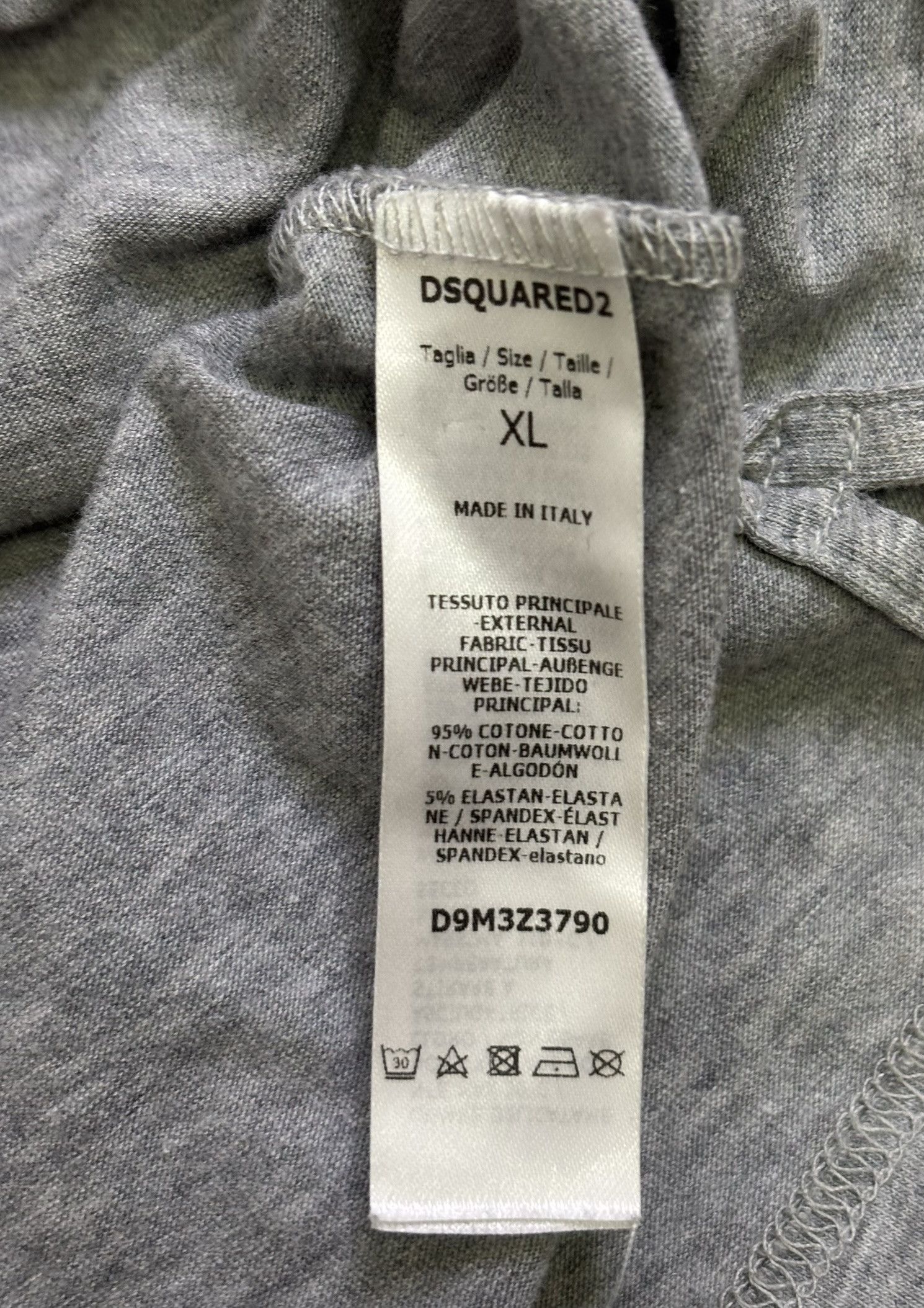 Dsquared2 Dsquared2 Underwear Gray T-shirt Size. XL Size US XL / EU 56 / 4 - 15 Thumbnail