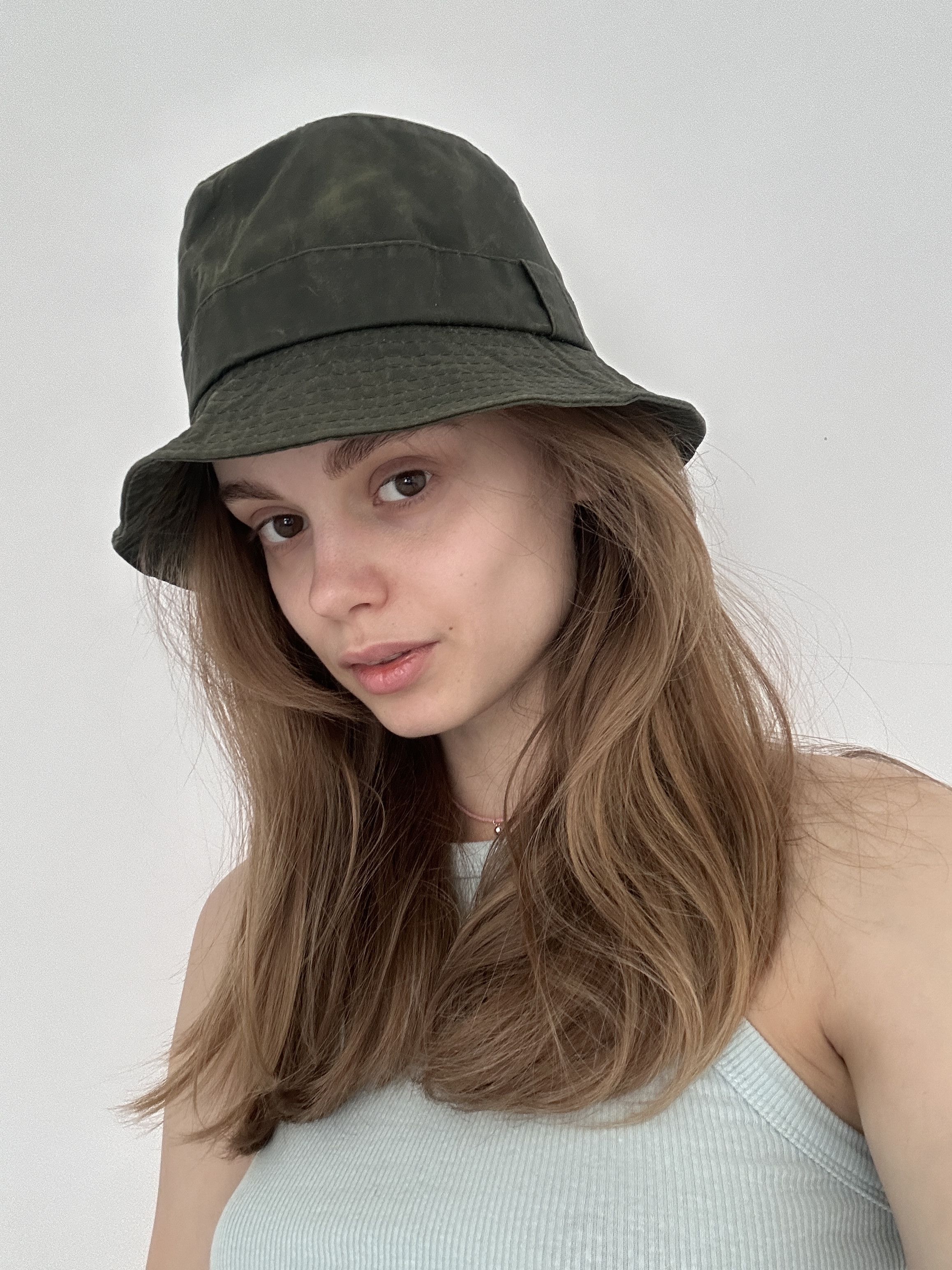 Barbour Vintage Barbour Wax Bucket Hat Unisex Size ONE SIZE - 2 Thumbnail