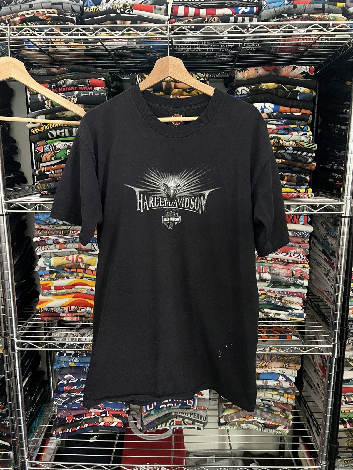 Harley Davidson 2004 H-D Kuwait Arab Tee Size US L / EU 52-54 / 3 - 2 Thumbnail