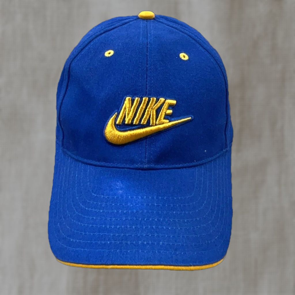Vegas Gold Dark Blue Nike Hat Nike Swoosh Vintage Cap Navy Blue
