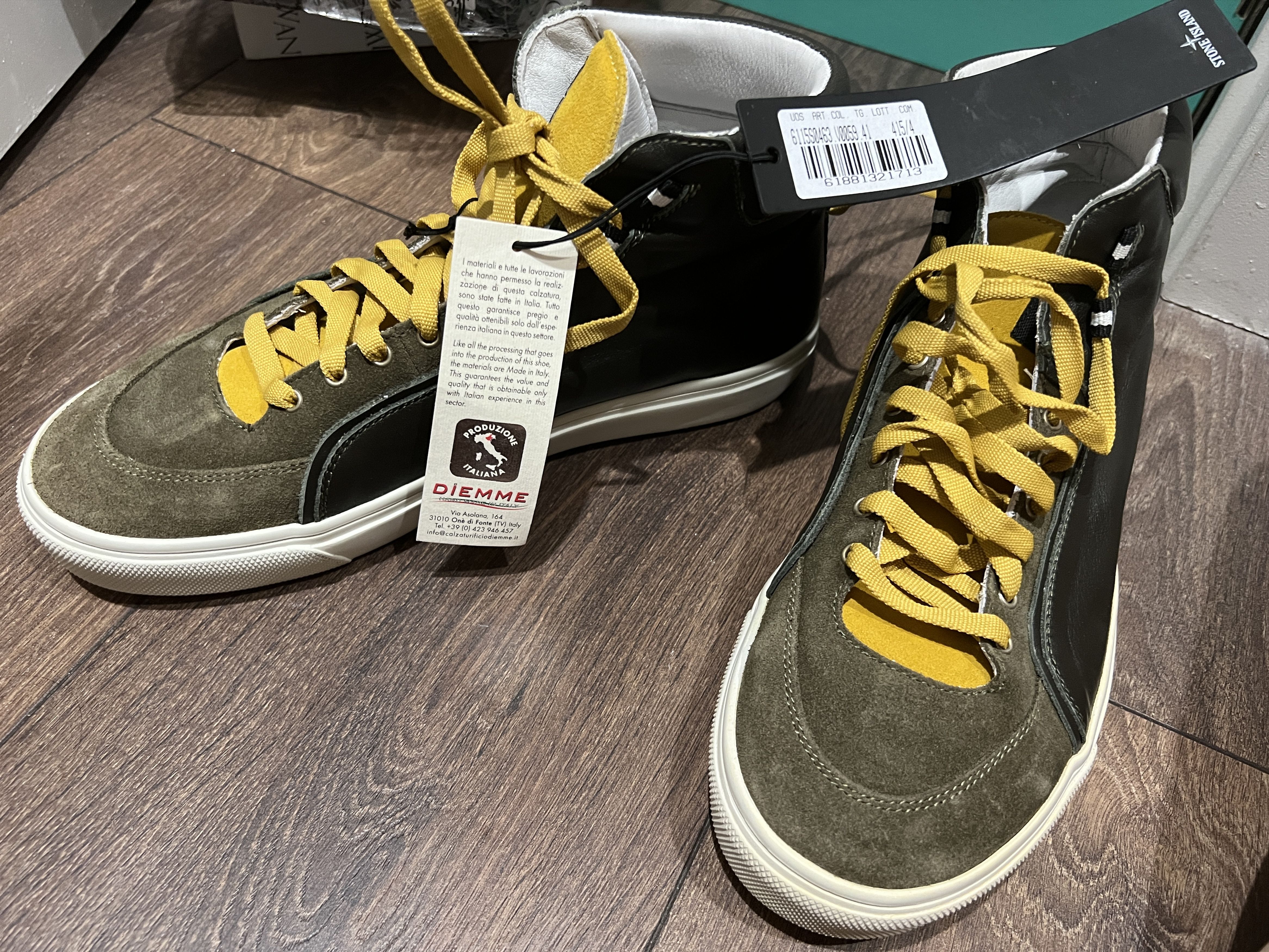 Diemme × Stone Island Stone Island x Diemme High-Top Sneakers size41 Size US 8 / EU 41 - 1 Thumbnail