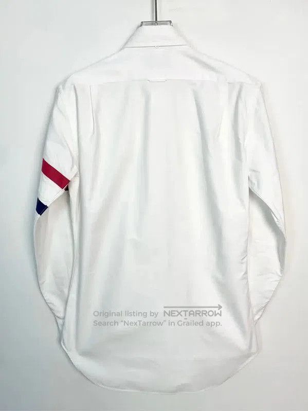 Thom Browne Thom Browne White Cotton Men's Shirt . Size US S / EU 44-46 / 1 - 2 Thumbnail