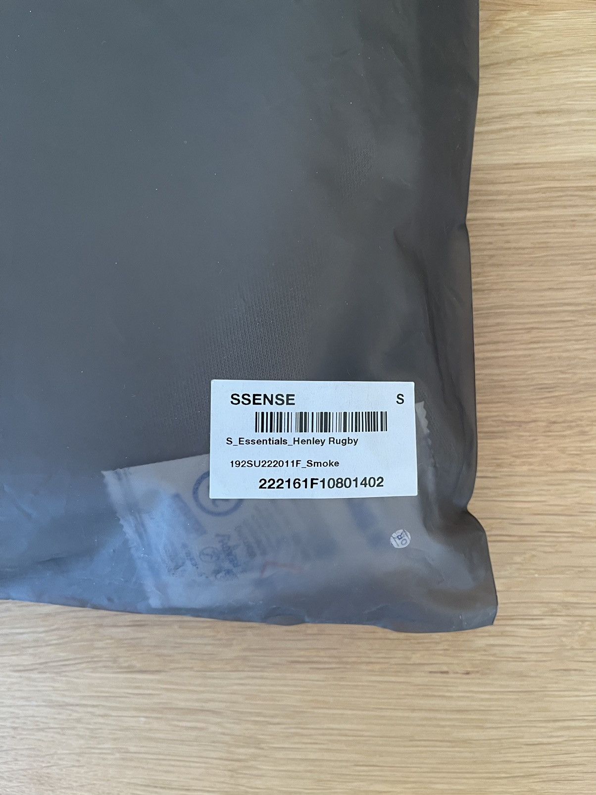 Essentials Fall 2022 SMOKE Henley Rugby Size SMALL DEADSTOCK Size US S / EU 44-46 / 1 - 10 Thumbnail