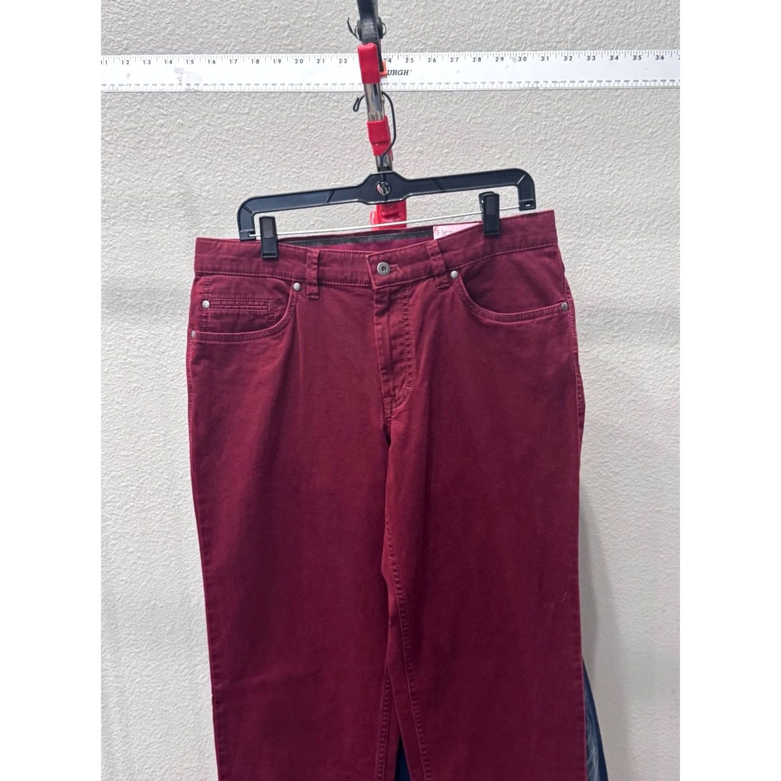 Etro Maus & Hoffman Retro Red Jeans Pants 34 x 31 Men Regular Multicolor Jeans Pants 90s style Mens Size US 33 - 3 Thumbnail