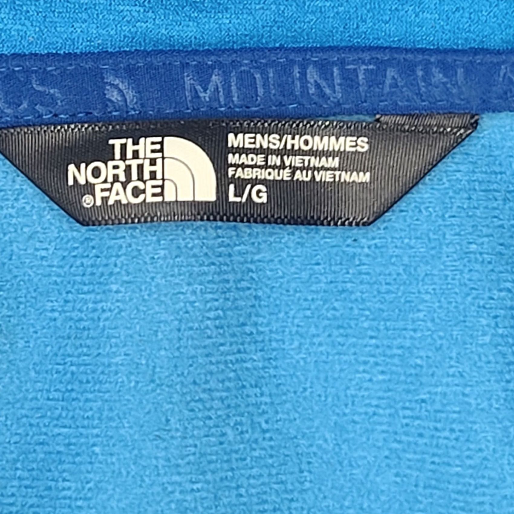 The North Face The North Face Mountain Athletics Hoodie Jacket Men L Blue Black Full Zip Zip Pockets Logo Athletic Outdoor Sports Autumn Winter Fall Spring Size US L / EU 52-54 / 3 - 7 Thumbnail