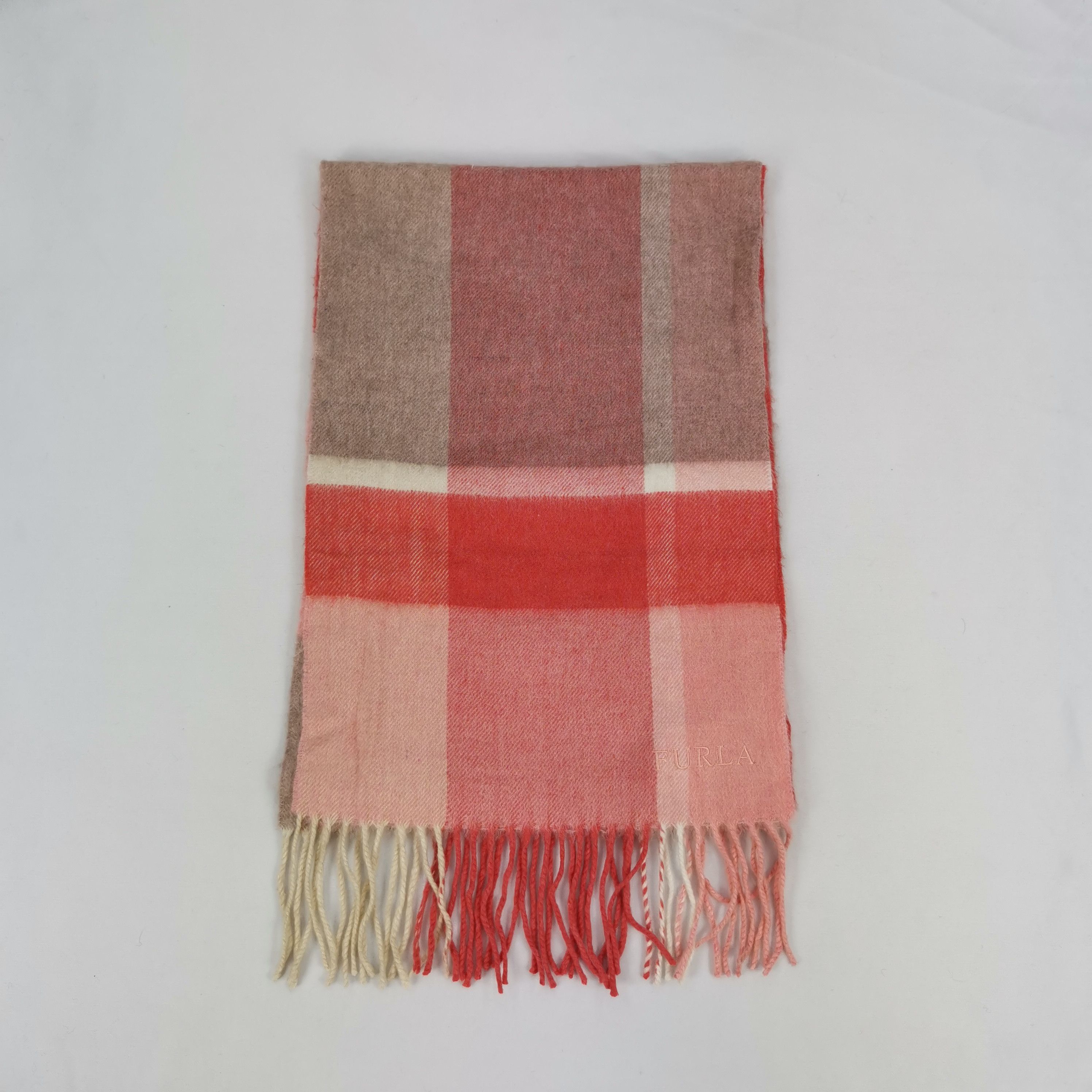 Furla Vintage Furla Scarf Muffler Wool Scarves Size ONE SIZE - 2 Thumbnail