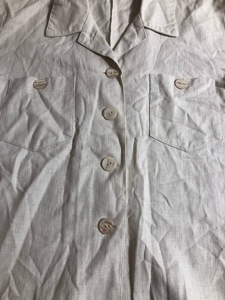 Polo Ralph Lauren × Vintage Polo Ralph Lauren Western Leather Jacket White Size M / US 6-8 / IT 42-44 - 7 Thumbnail