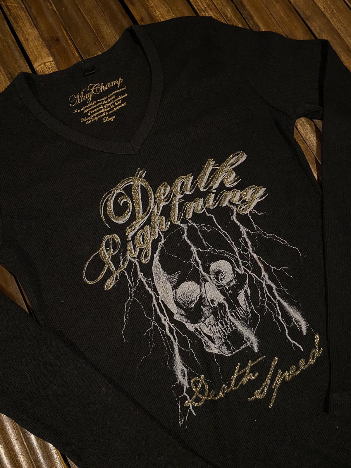 Hysteric Glamour MAY CHAMP SKULL ART IFSIXWASNINE STYLE LONG SLEEVE Size US S / EU 44-46 / 1 - 2 Thumbnail