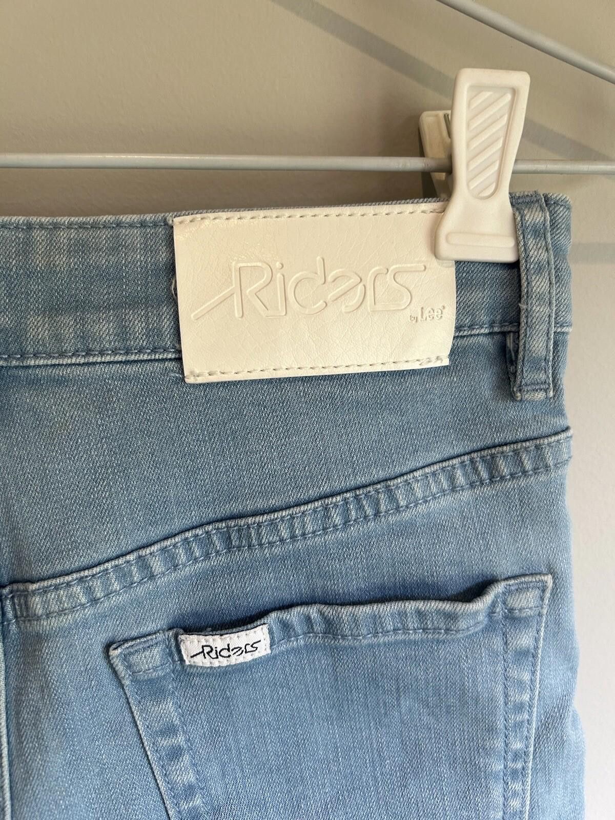 Lee Riders By Lee Denim Blue Jean Shorts Reg Fit Zip - Sz 7 (003 Size 25" / US 0 / IT 36 - 5 Thumbnail
