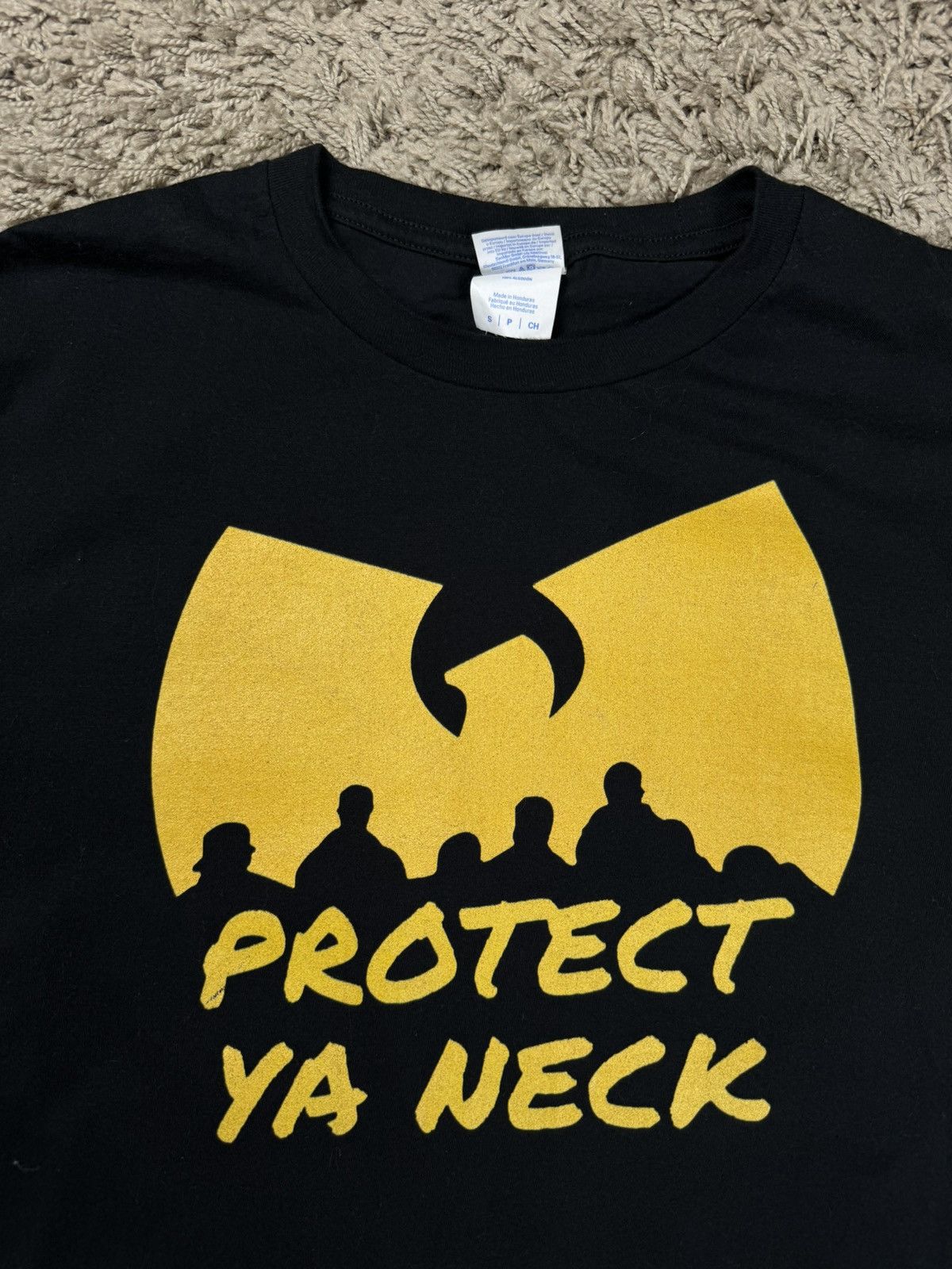 Rap Tees × Wu-Tang Clan Wu Tang Protect Ya Neck Rap tee y2k original hip-hop item Size US S / EU 44-46 / 1 - 2 Thumbnail