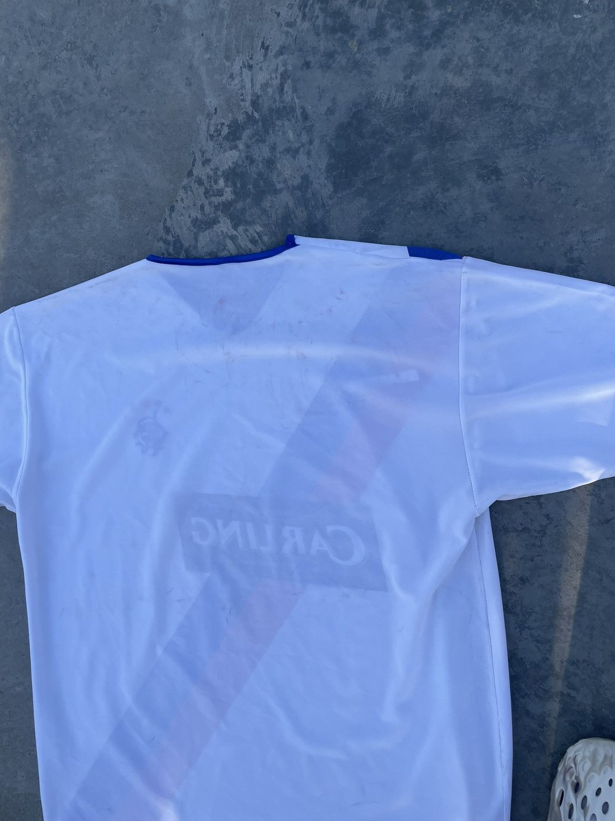 Diadora Vintage Glasgow Rangers Y2K Soccer Jersey Football Blokecore Size US L / EU 52-54 / 3 - 5 Thumbnail