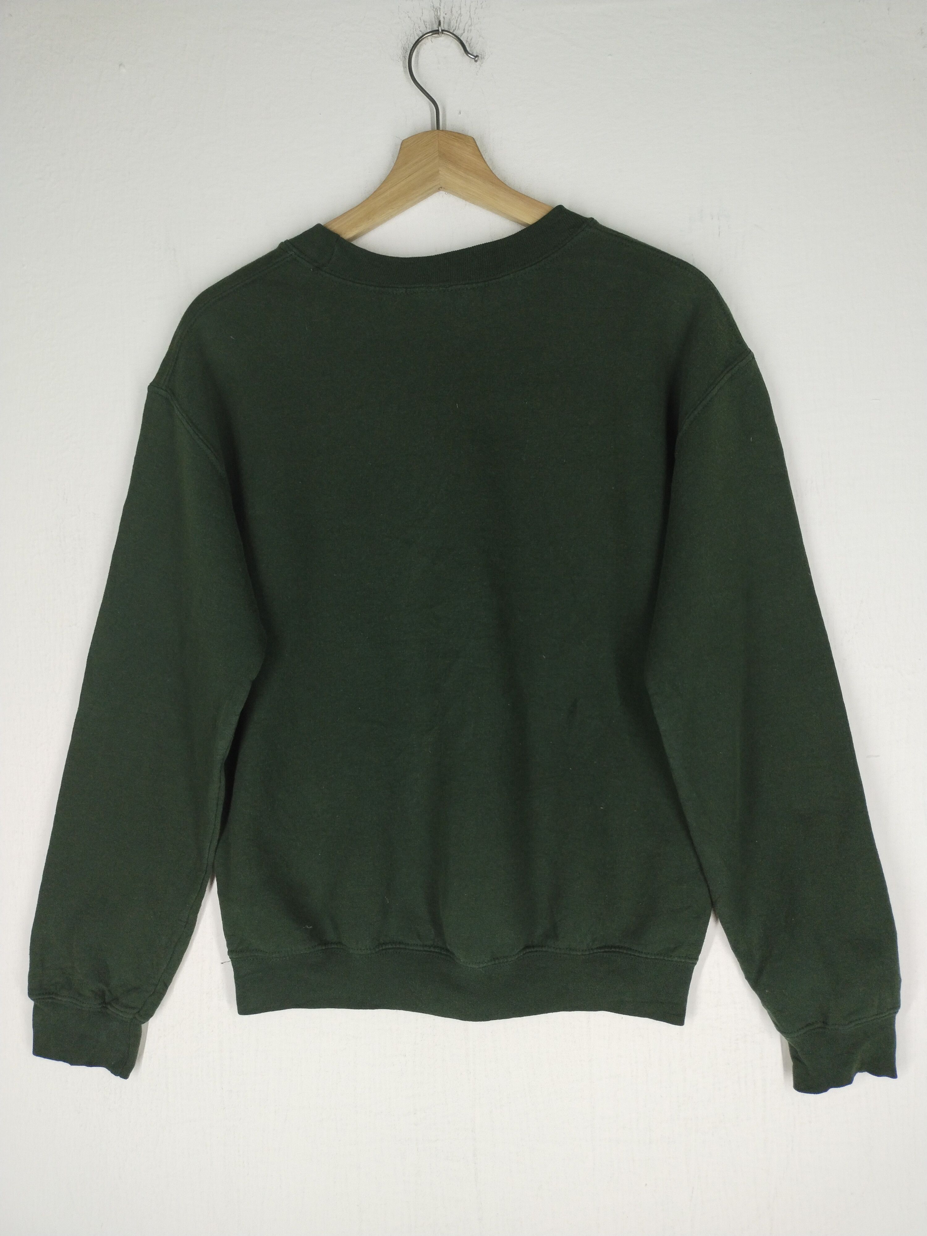 Obey × Vintage Vtg 90's Obey Box Logo Green Sweatshirt Size US S / EU 44-46 / 1 - 8 Thumbnail