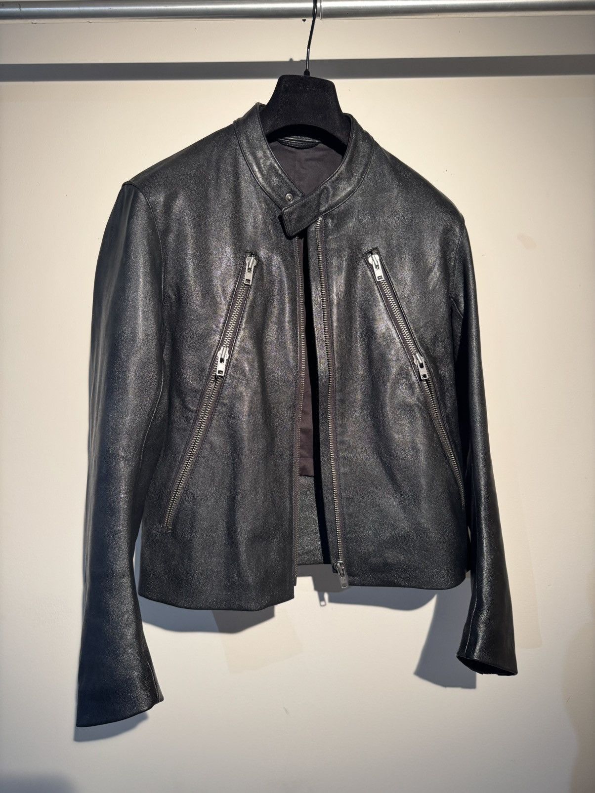 Maison Margiela Maison Martin Margiela 5 Zip Leather Jacket | Grailed