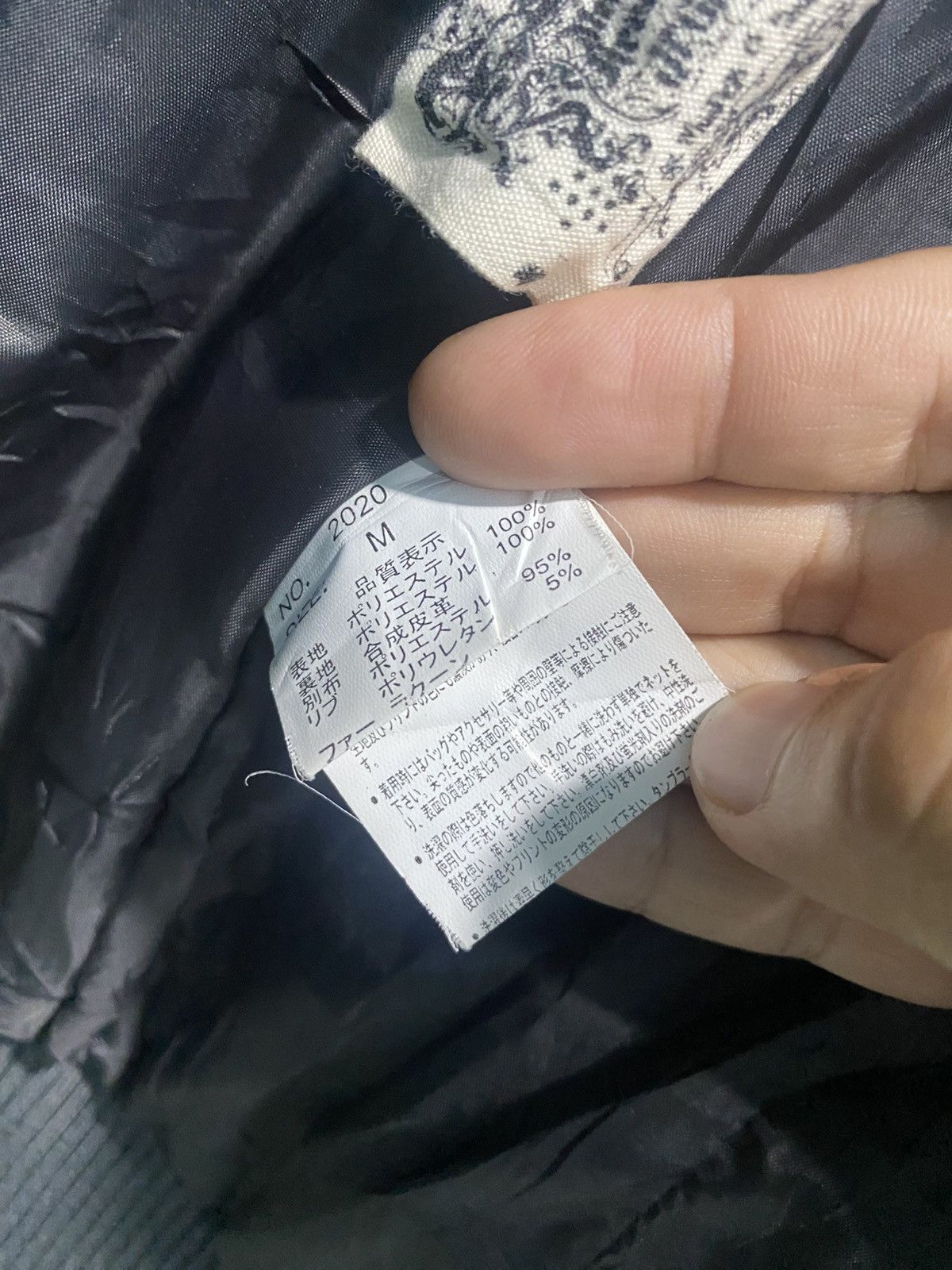 Japanese Brand Glitz Buckle Closures Inspired Chrome Hearts Design Jacket Size US M / EU 48-50 / 2 - 11 Thumbnail
