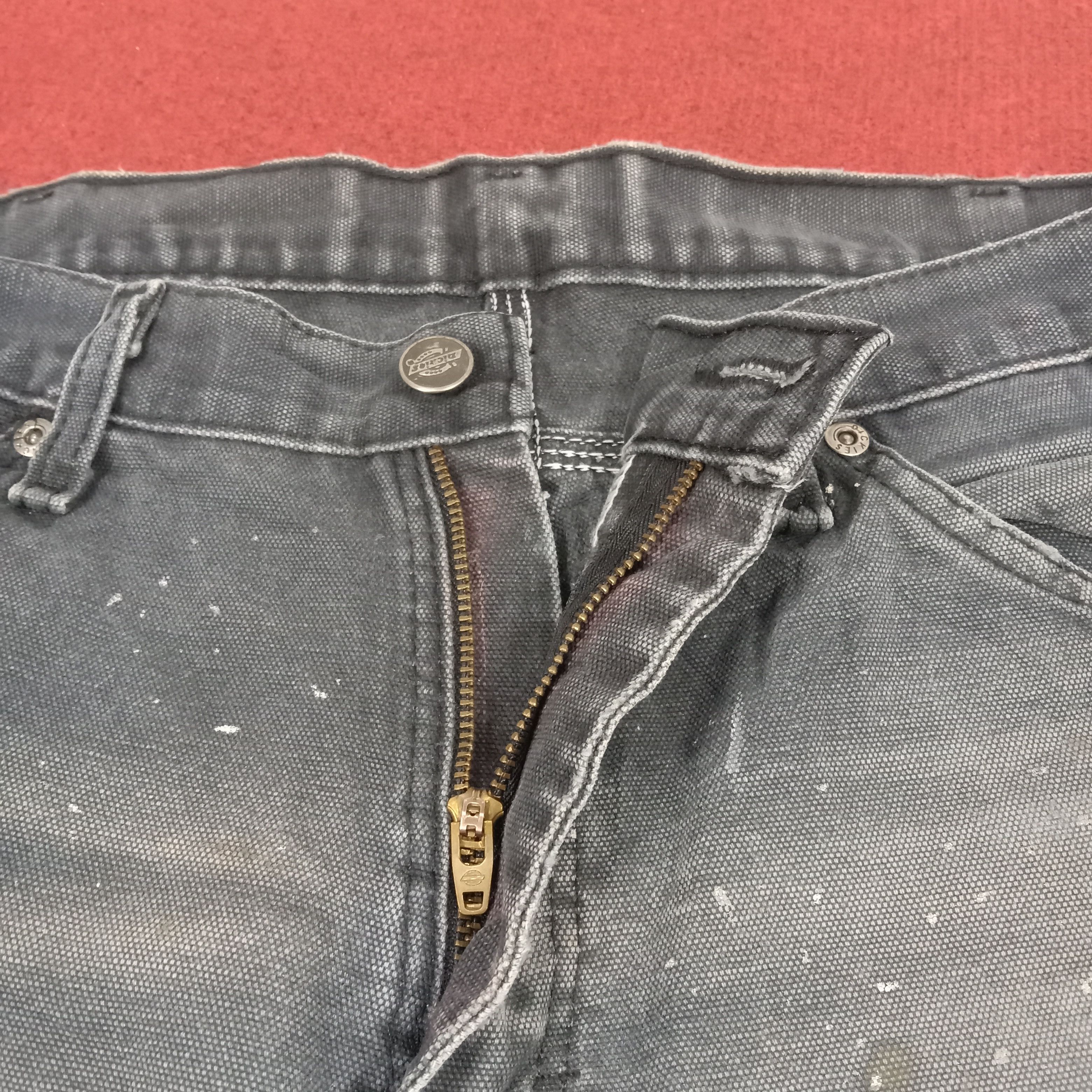 Dickies × Vintage Dickies Workwear Style Distressed Carpenter Pants Size US 31 - 12 Thumbnail