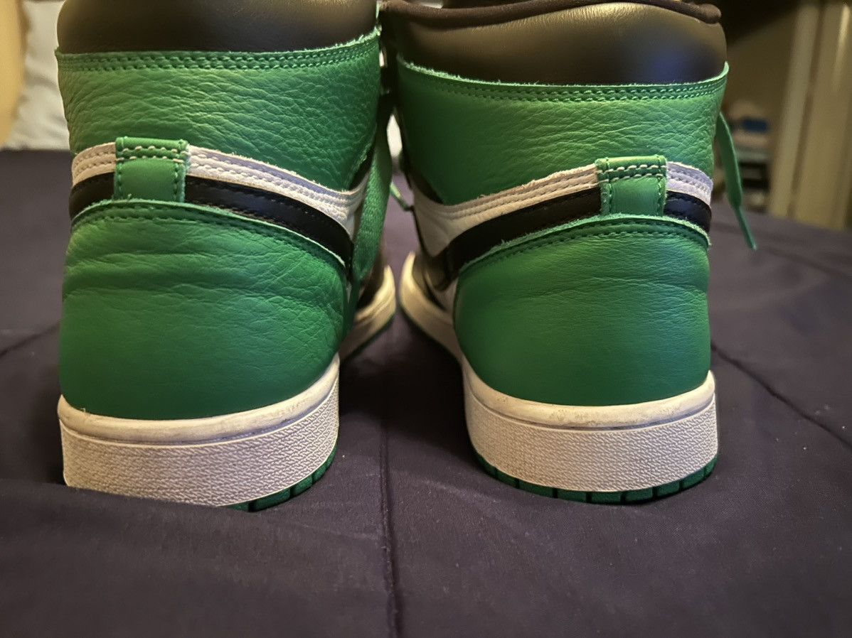 Jordan Brand × Nike Air Jordan 1 Retro High OG ‘Lucky Green’ - Men’s 9.5 Size US 9.5 / EU 42-43 - 5 Thumbnail