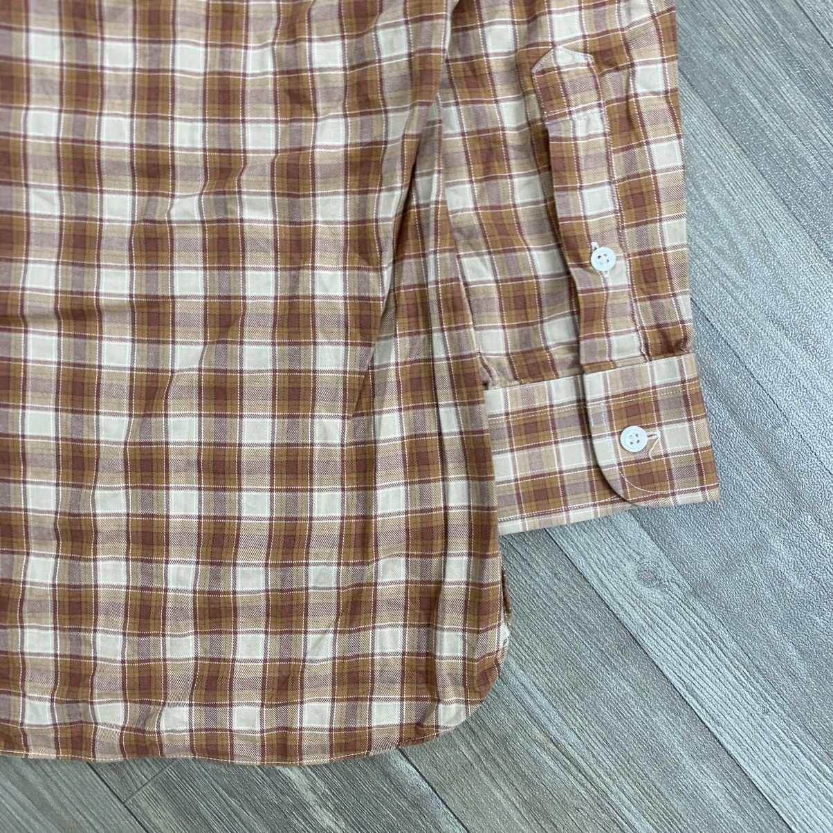 Dior 1990s Vintage Christian Dior Monsieur Plaid Flannel Shirt Size M / US 6-8 / IT 42-44 - 10 Thumbnail