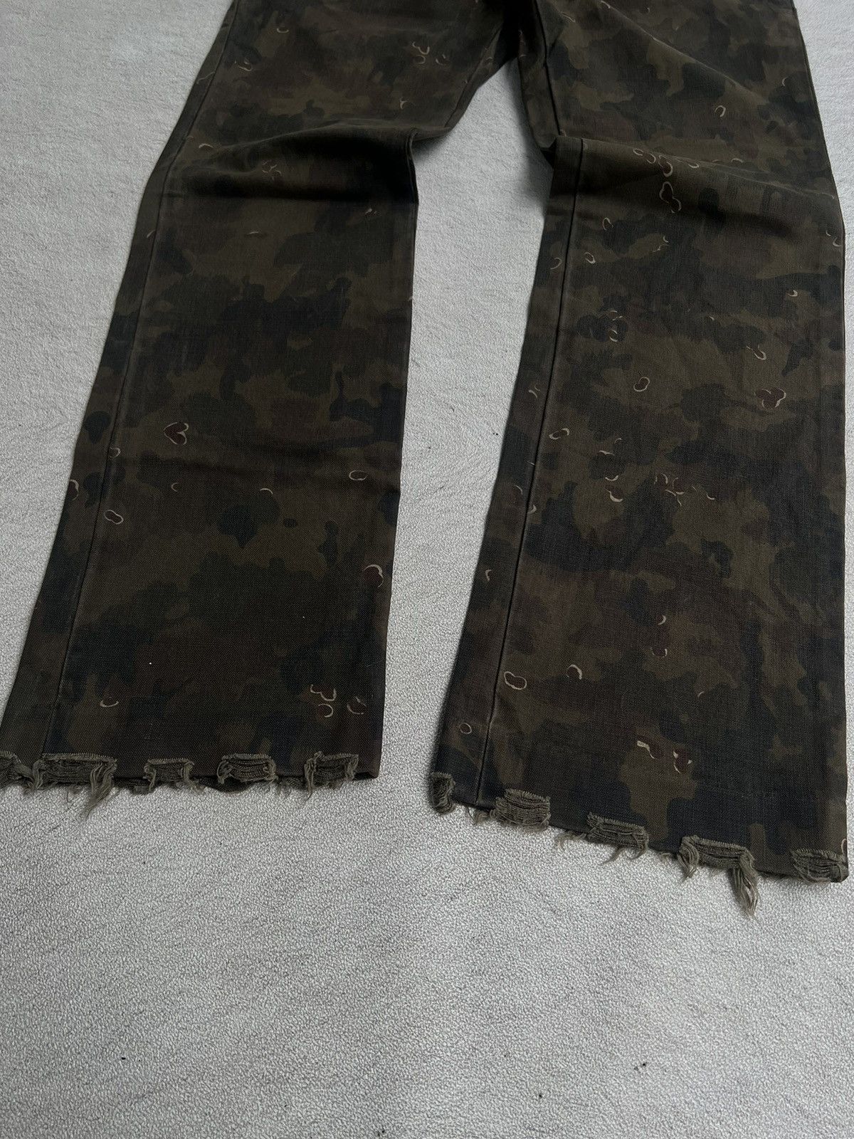 Kapital 2000s Japanese Hysteric Y's Ifsix Distressed Bootcut y2k Lgb Size US 29 - 3 Thumbnail