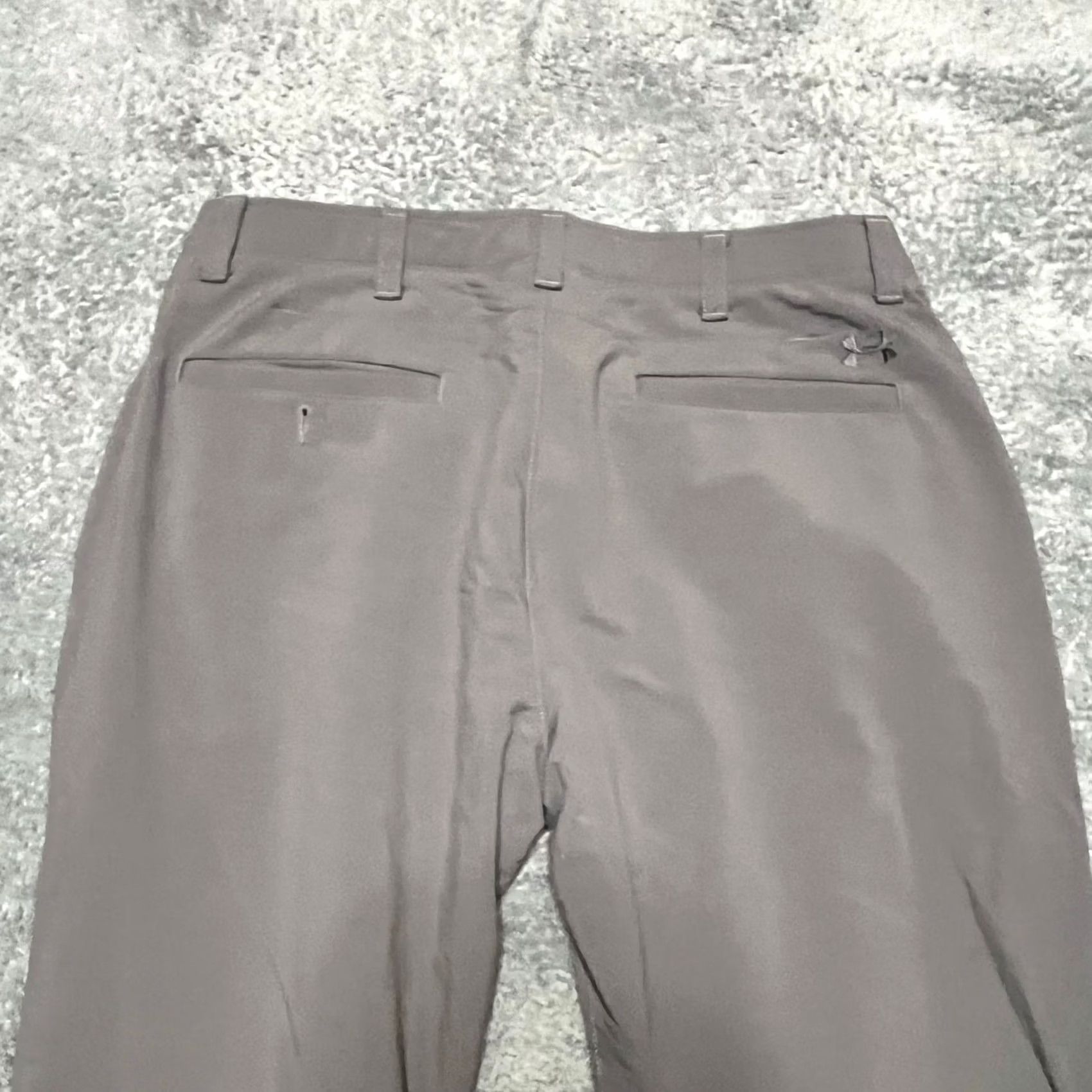 Under Armour Under Armour Pants Mens 40 X32 Gray Golf Performance Straight Leg Size US 40 / EU 56 - 4 Thumbnail