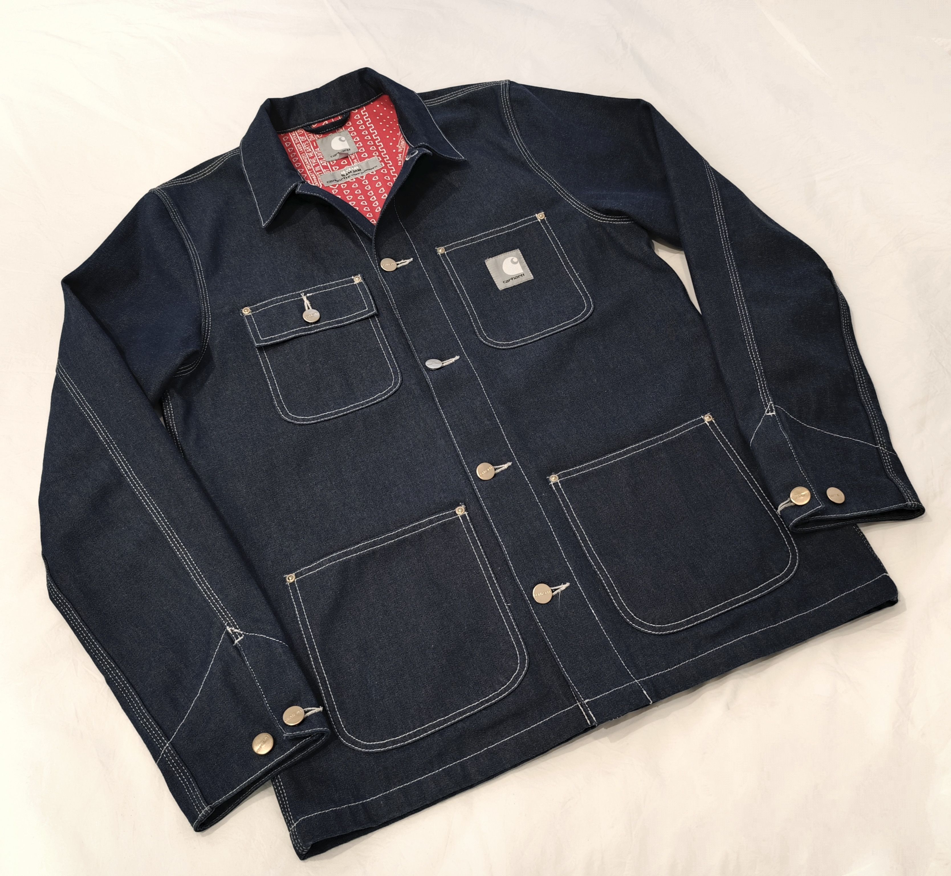 Carhartt Wip Carhartt WIP x Slam Jam - Míchigan Chore Jacket - Size M Size US M / EU 48-50 / 2 - 2 Thumbnail