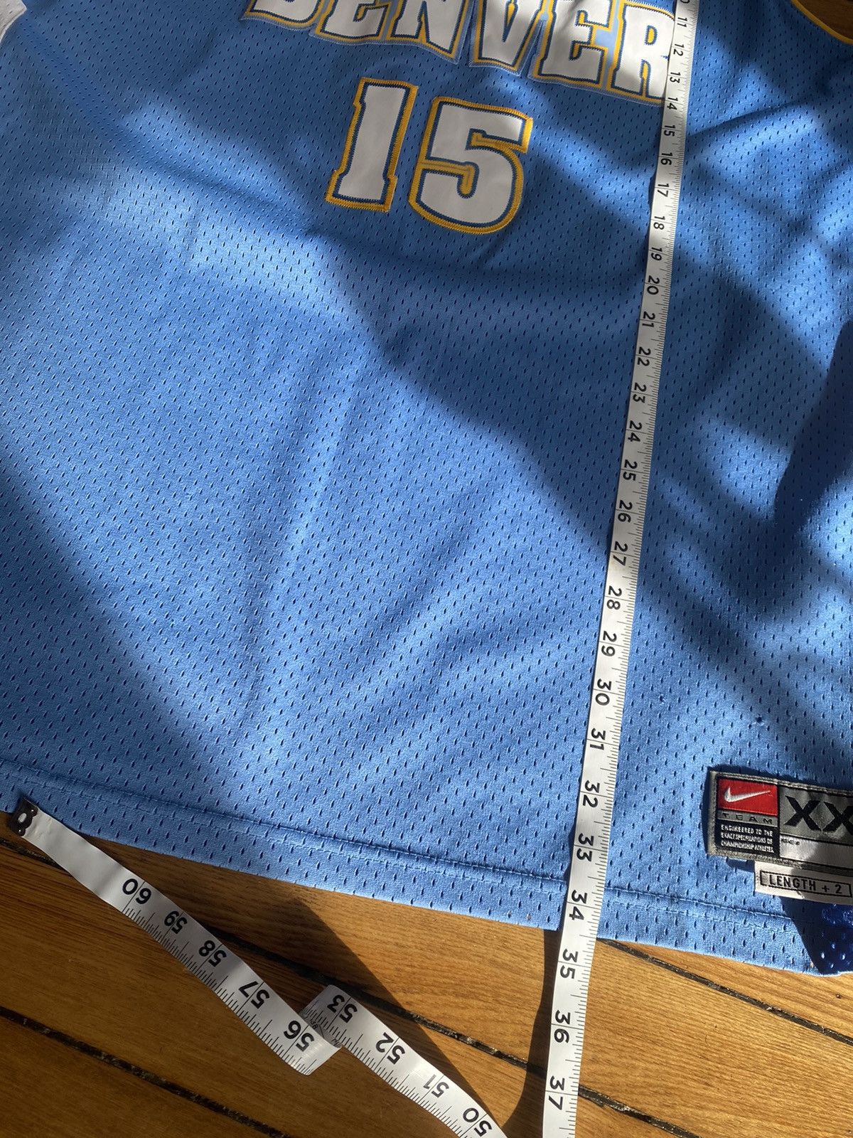 NBA × Nike × Vintage Carmelo Anthony Denver nuggets xxl jersey Size US XXL / EU 58 / 5 - 7 Thumbnail